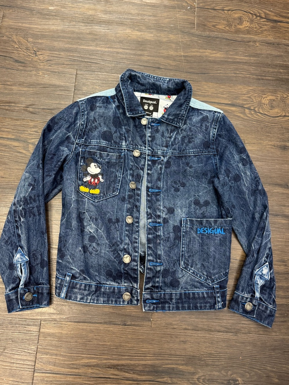 Desigual x Disney Mickey Jean Jacket